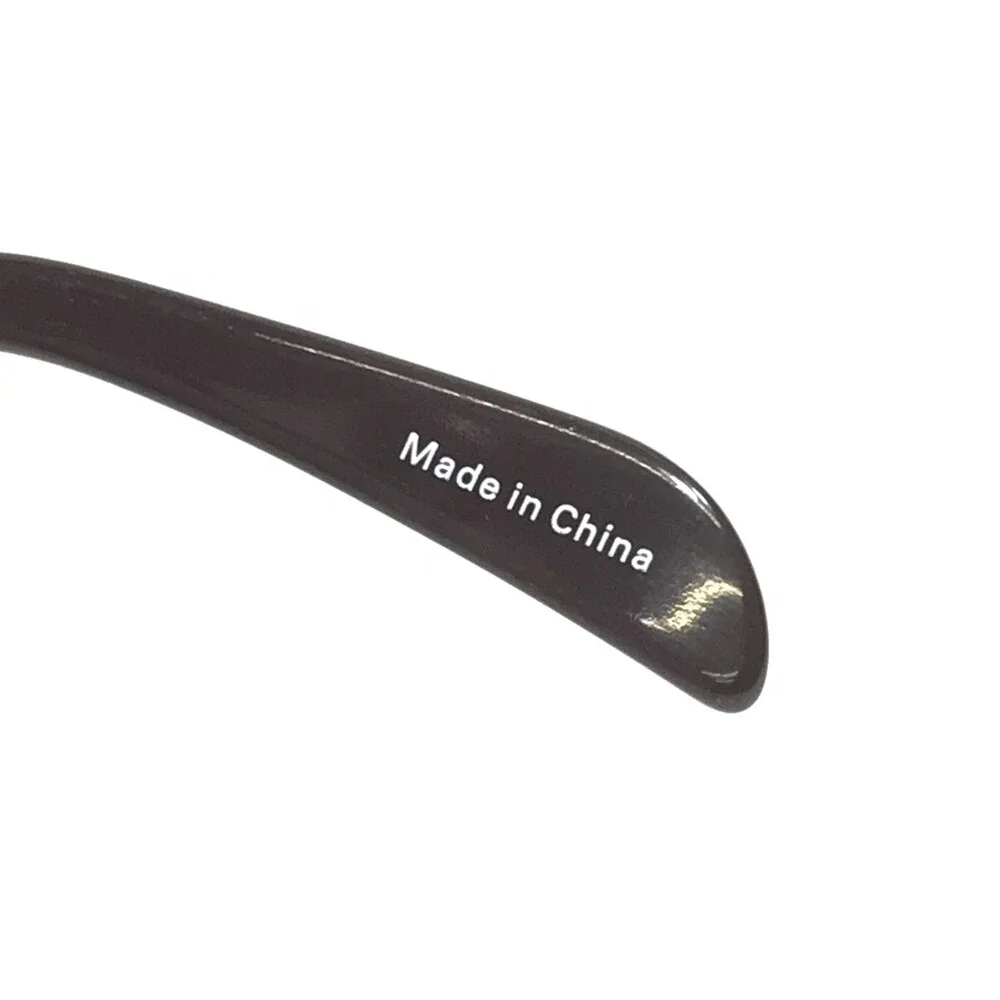 Adin Thomas Eyeglasses Frames AT-426 C2 Brown Silver Cat Eye Half Rim 52-16-135